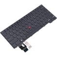 thumbnail image 4 of LIXSUNTEK Nouveau Clavier Non Rétroéclairé pour Lenovo Thinkpad T14 Gen 4, Thinkpad L14 Gen 3 Gen 4 & P14s Gen 3 Gen 4 Series Ordinateur Portable Disposition US, Noir, 4 of 6