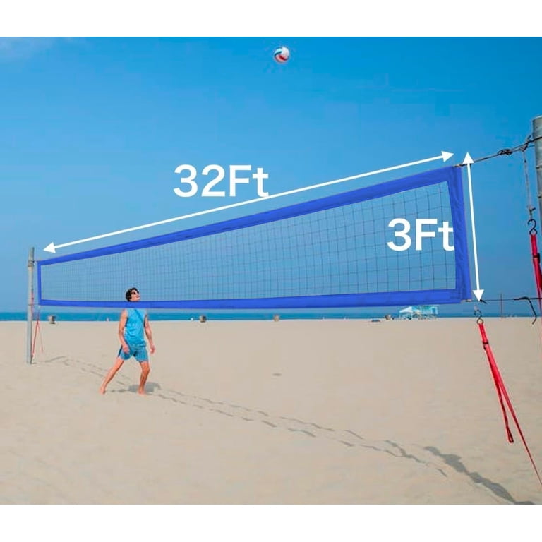 Official Size Volleyball Net Professional Outdoor Volleyball Net 32x3 ...