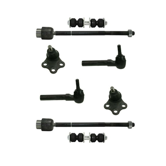 8 Pc Suspension Ball Joints Sway Bar Links Inner and Outer Tie Rod Ends Fits select: 1999-2003 CHEVROLET MALIBU, 2004-2005 CHEVROLET CLASSIC