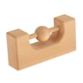 thumbnail image 2 of Juguete del bebé Beech de Teether relleno orgánico Montessori jugar gimnasio juguete de del bebé actividad sensorial juguetes de de Una cuenta de madera Sunnimix anillo de dentición montessori, 2 of 8