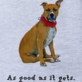 thumbnail image 2 of CafePress - FIN Staffie Fawn Good - Cute Infant Baby Football Bodysuit, 2 of 3