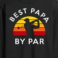 thumbnail image 3 of Instant Message - Best Papa By Par - Men's Long Sleeve T-Shirt, 3 of 6