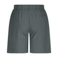 thumbnail image 7 of Hurxie Deals Cooling Twill Cargo Shorts for Men Quick-dry Baseketball Shorts Moisture-wicking Gray,S, 7 of 7