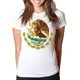 thumbnail image 1 of Playera Camiseta Aguila Bandera De Mexico Verde Blanco Roja, 1 of 1