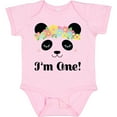 thumbnail image 3 of Inktastic First Birthday Panda 1 Year Old Girl Girls Baby Bodysuit, 3 of 5