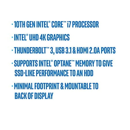 Next Unit of Computing Kit Desktop - Intel Core i7 - Black