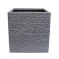 thumbnail image 1 of Jardinera cuadrada AGBOX efecto ladrillo gris, 1 of 4