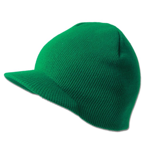 Top Headwear SOLID SOLID HEANEE VISOR - Kelly TOP HEADWEAR Beanie