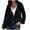 Black, variant on GigrtiJin Women's Cardigan V-Neck Sweaters Casual Long Sleeved Button down Solid Color Loose Sweater Jackets