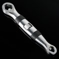 thumbnail image 3 of Muyoka Llave de trinquete 7-19 mm Llave ajustable Llave de trinquete métrica e imperial 23 en 1 Llave ajustable de acero Herramientas manuales de reparación portátiles para automóvil Bicicleta Motocic Muyoka Hogar, 3 of 7