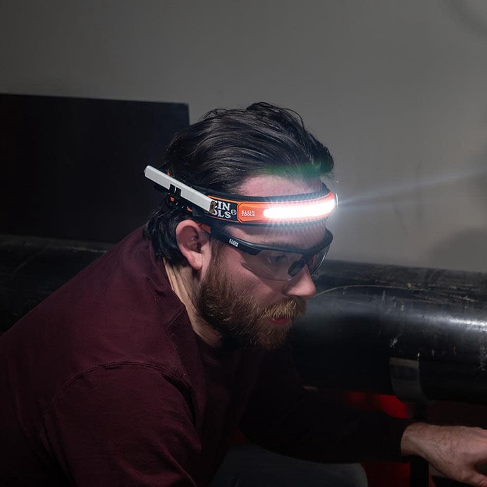 Klein Tools Wide-Beam Headlamp with Strap