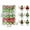 Multicolor, variant on DcGZvy 24PCS Mini Ball Ornaments for Christmas Tree, Christmas Tree Ornaments Balls Set, Hanging Christmas Decorations