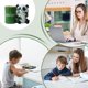 thumbnail image 2 of Pencil Holder For Desk - Multi-Functional Desktop Organization Supplies | Pen Organizer F0r Desk Cute Panda | Desktop Stationery Organizer Makeup Brush Holder For Study Stationery Makeup Brush, 2 of 8