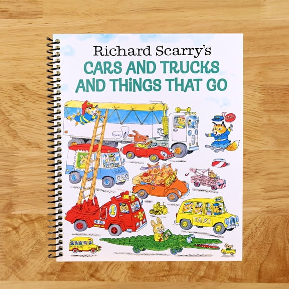 Richard Scarry's Cars and Trucks and Things That Go (Spiral Bound)