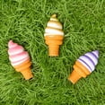 Chalk Tails Ice Cream Chalk Set, 3 Piece Jumbo Sidewalk Chalk, Washable