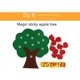 thumbnail image 2 of Juguetes de fieltro para jardín de infantes, área de matemáticas hecha a mano para jardín de infantes, árbol de manzana, juguetes digitales, 2 of 5
