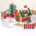 thumbnail image 4 of AMERTEER 1 Set Interactive Handmade DIY Assembly Kit Paper Creative House Shape DIY Assembly Accessories for Children style 2 One Size, 4 of 7
