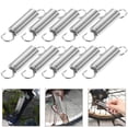 thumbnail image 5 of Raindrops Spring Accessories Small Springs Extension Coiled Silver Stainless Steel 10Pcs, 5 of 6