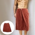 thumbnail image 6 of PENIKOKO Absorbent Brown Bath Towel Set for Men with Quick Drying Fiber Material, 6 of 8
