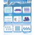 thumbnail image 3 of Set Party Favors de Frozen, 12 juegos de bolsas de regalos, sellos y pulseras, 3 of 9