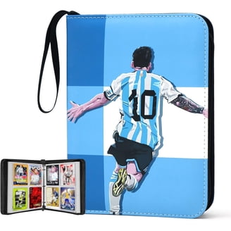 hockey card binder walmart WTVIDAS, Hockey Card Zipper Binder, 400 Pockets, Waterproof Material,  Removable Sleeves, Sports Cards Compatible