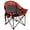 Orange, variant on Oversized Camping Chair Heavy Duty 500lbs Capacity with Cup Holder & Cooler Bag