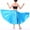 Sky Blue-A, variant on iEFiEL Kids Girls Dance Circle Skirt for Stage Performance Celebration of Spirit Praise