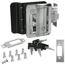 Leisure Locks New Chrome RV Entry Door Lock with deadbolt Camper Travel Trailer