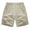 Khaki, variant on Women's Lightweight Sports Running Shorts Summer Casual Athletic Shorts with Pockets by Yigetop Black L