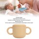 thumbnail image 3 of Taza de Bocadillo de Silicona con Diseño de Doble Oreja 350ml a Prueba de Caídas Ligero Multipropósito Baby Treat Catcher para bebé Niño Niños ANGGREK  Otros, 3 of 8