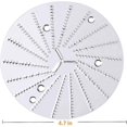 thumbnail image 4 of Pièce de Mixeur Pièce de Rechange pour Extracteur de Jus Panier Filtrant et Ensemble d'Outils en Forme de Lune Accessoires pour Extracteur de Jus Mixeur m, 4 of 5