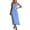 Light Blue, variant on cocolona Womens Summer Linen Sleeveless Tank Dress Button V Neck Flowy Long Maxi Dress Casual Solid Color Vacation Beach Sundress