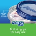 thumbnail image 6 of Ziploc® Twist 'n Loc® Small Round Food Storage Containers with Lids, Set of 3, 6 of 20