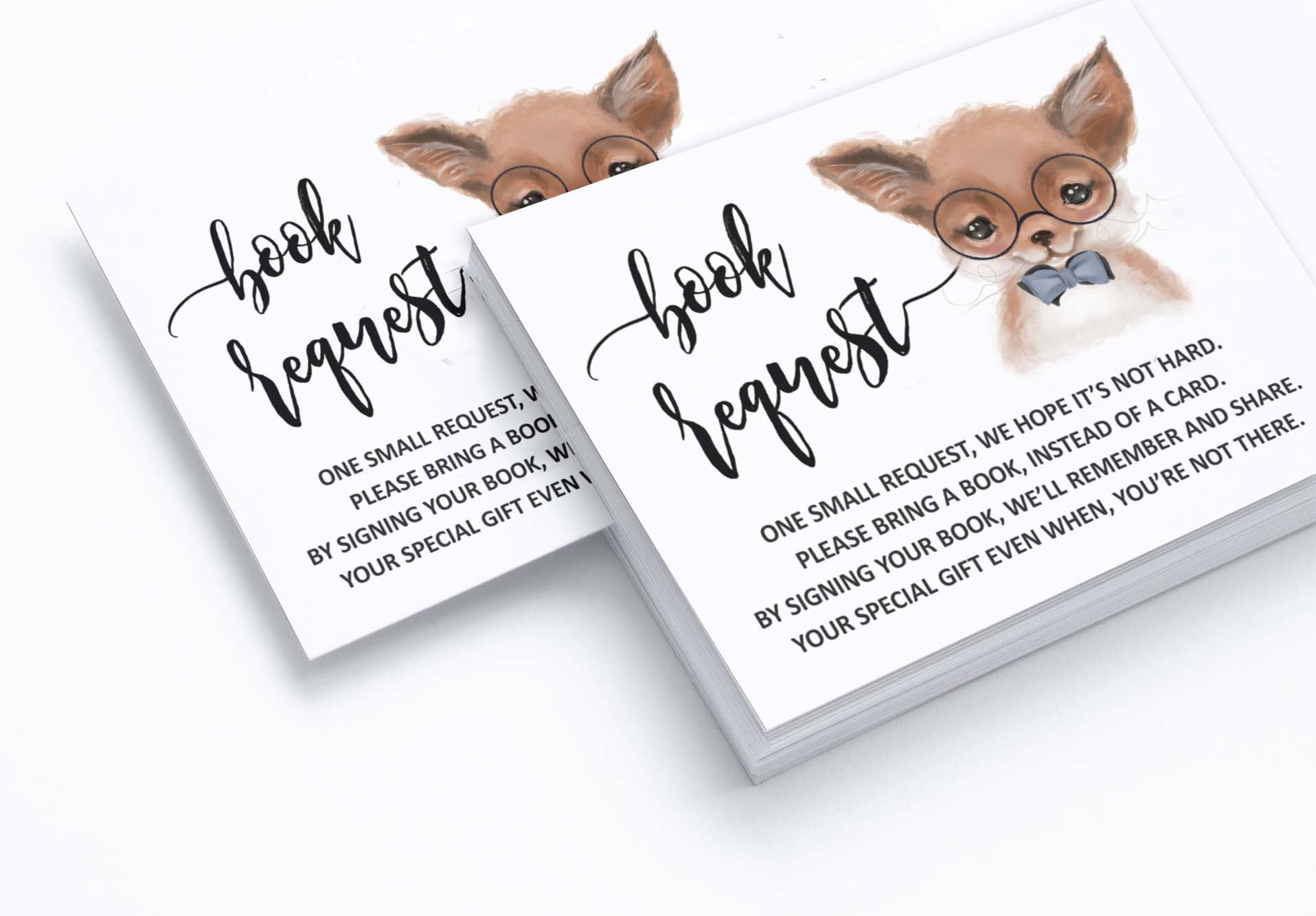 Inkdotpot Set Of 30Fox Baby Shower Invitations-Diaper Raffle Tickets And Baby Shower Book Request Cards Jungle Animals Invites Its A Boy Its A Girl