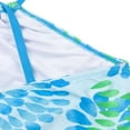 thumbnail image 4 of 2Pcs Kids Girl Tie Dye Bikini Set Fish Scale Ruffle Halter Swimsuit Toddler One Shoulder Bathing Suit Summer Outfits Set, 4 of 6