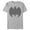 Athletic Heather, variant on Men's Batman Logo Geometric Graphic Tee Black 2X Large