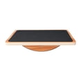 thumbnail image 1 of Tabla de equilibrio de madera, entrenamiento de estabilidad para debajo del escritorio, práctica de equilibrio, regalo de vacaciones, entrenamiento, 1 of 9