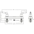 thumbnail image 3 of Ultra Mobile Home 8" Shower Faucet, Oil Rubbed Bronze with Lever Handles, 3 of 3