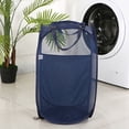 thumbnail image 3 of TNOBHG Breathable Mesh Laundry Basket Foldable Laundry Basket with Side Pockets Capacity Dirty Clothes Storage Basket Breathable Mesh Durable for Sorting, 3 of 8