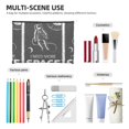 thumbnail image 3 of Rocae I Need More Space for Cosmetic Bags for Women Paper Reusable Cosmetic Bag Travel Toiletry Organizer Capacity Multipurpose Zipper Pouch, 3 of 8