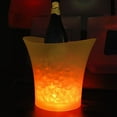 thumbnail image 2 of Cubo enfriador de hielo LED para fiestas, bar, cerveza, vino, bebidas, decoración navideña, 3,5-10 l Multi (rojo + verde + azul), 2 of 9