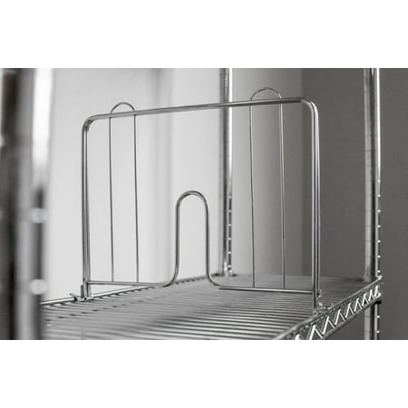 

18 Wide Chrome Wire Shelf Divider