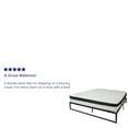 thumbnail image 5 of Flash Furniture Louis 14 Inch Metal Platform Bed Frame with 12 Inch Memory Foam Pocket Spring Mattress in a Box (No Box Spring Required) - King, 5 of 13