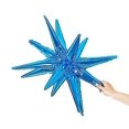 thumbnail image 1 of globos de aluminio con forma de estrella explosiva, globos de estrella de 12 puntas, globos cónicos, suministros de decoración para fiestas., 1 of 5