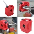 thumbnail image 4 of Combustible Gas Can5L 13 Galones Tanque Rojo Gran Capacidad Portátil Gas Gasolina Contenedor para Coches Motocicletas UTV ATV Vehículos Todoterreno ANGGREK Otros, 4 of 8