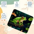 thumbnail image 3 of Frog Square Gaming Mousepad Desk Mat Non-Slip Rubber Bottom Printed 8.3x9.8 Inch Suitable for Office and Gaming, 3 of 6