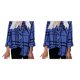 thumbnail image 1 of Camisa de mujer Minnieouse Primavera cuello en V rayas botones S M L XL XXL, 1 of 6