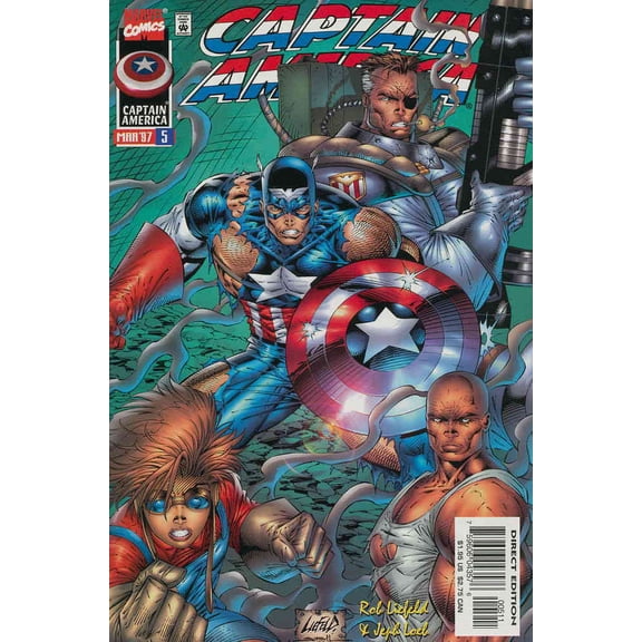 Captain America (2nd Series) #5 VF ; Marvel Comic Book