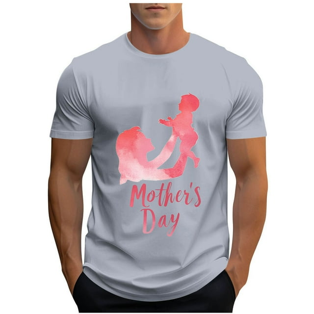 Usted Es Más Que una Camisa de Puntuación de Prueba, Hombre de Moda Casual Día de la Madre Impresión Deportiva Camiseta de Manga Corta