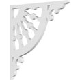 thumbnail image 1 of Ekena Millwork BKTP01X14X14WW Support de Roue de Wagon - 0,62 x 14 x 14 Po., 1 of 4